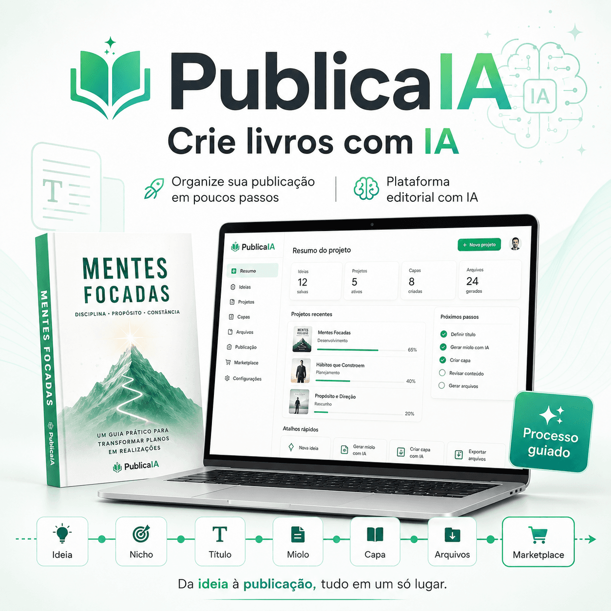 PublicaIA - Crie livros com IA